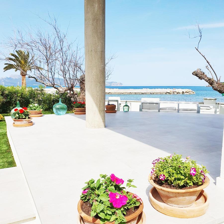 Seashore House " Es Tamarells" 阿尔库迪亚 外观 照片