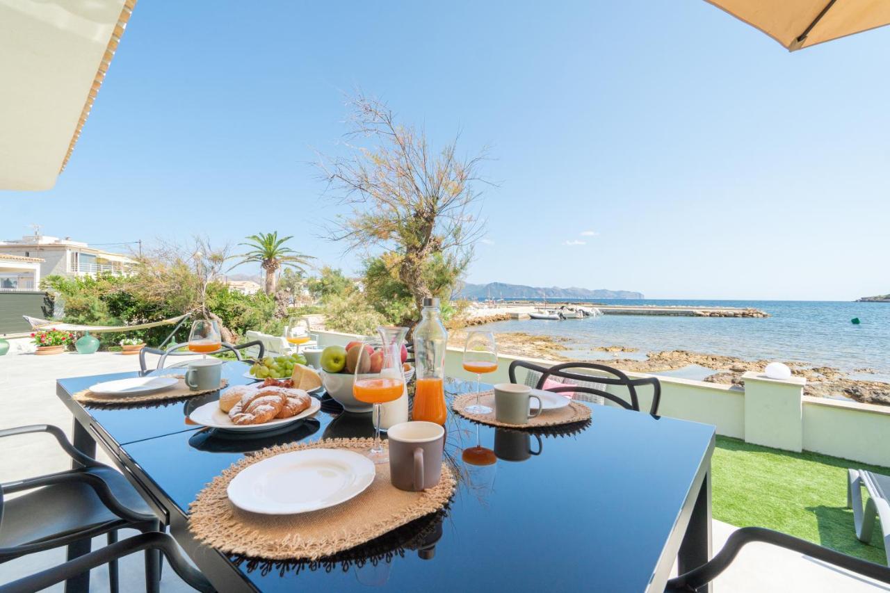 Seashore House " Es Tamarells" 阿尔库迪亚 外观 照片